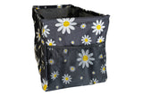 Extra Large Utility Tote Bag - Oversized Collapsible Pool Beach Canvas Basket - Daisy