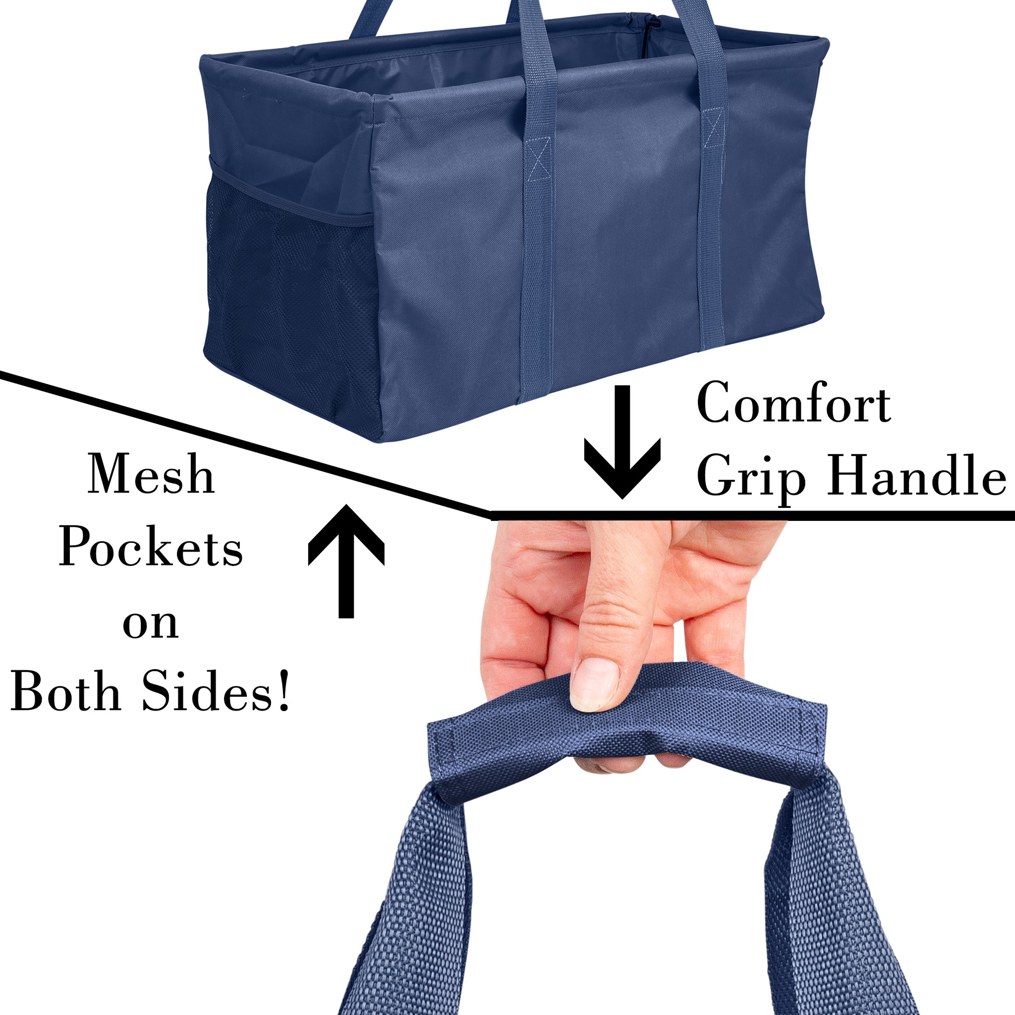 The Cedar Bucket Bag with Outside Pockets