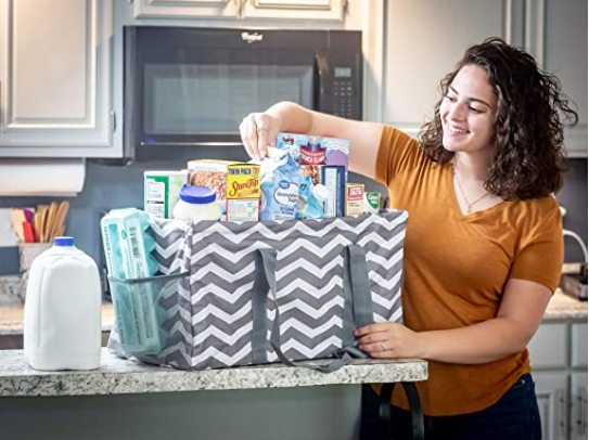 Extra Large Utility Tote Bag - Oversized Collapsible Pool Beach Canvas